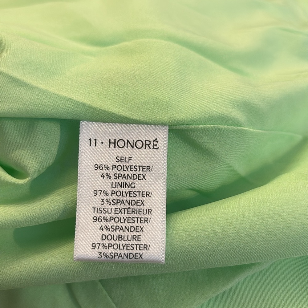 11 Honore NWT Size 14 Ariel Cropped Blazer in Paradise Green - Picture 10 of 13